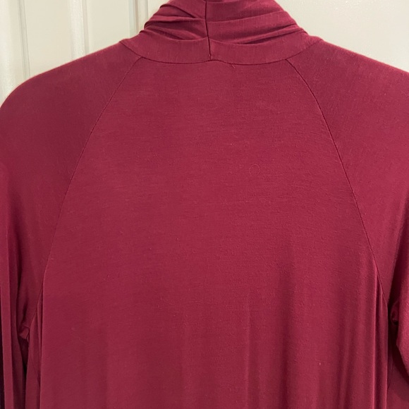 Cardigan pockets Rayon spandex sz XS/S Logo by Lori long sleeves - Picture 5 of 8